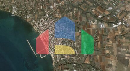 Продажа - Земельный участок 395 m² в пригороде Салоник