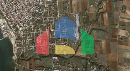 Продажа - Земельный участок 395 m² в пригороде Салоник