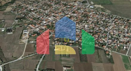 Продажа - Земельный участок 1200 m² в пригороде Салоник