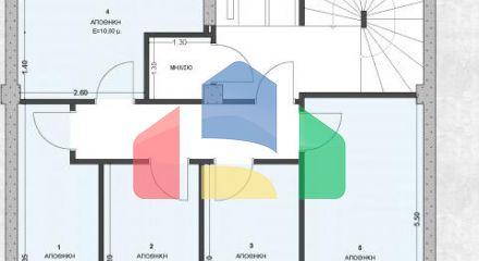 Продажа - Двухуровневая квартира 185 m² в пригороде Салоник