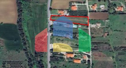 Продаж - Земельна ділянка 4182 m² в передмісті Салонік
