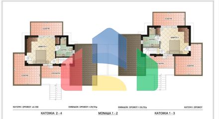 Продажа - Коттедж 173 m² в пригороде Салоник