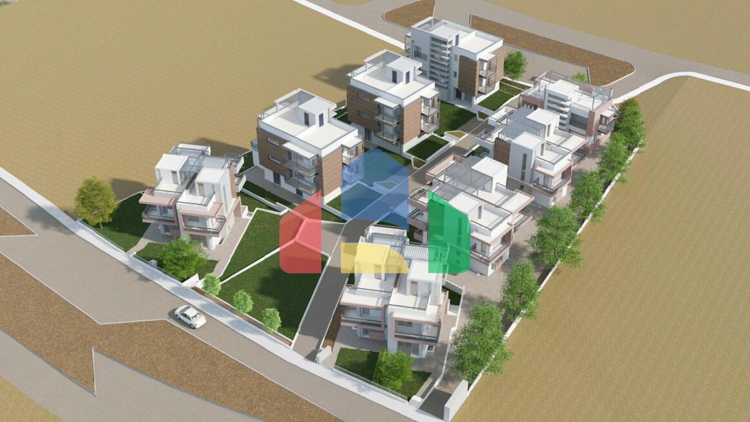 Продажа - Квартира 106 m² в пригороде Салоник