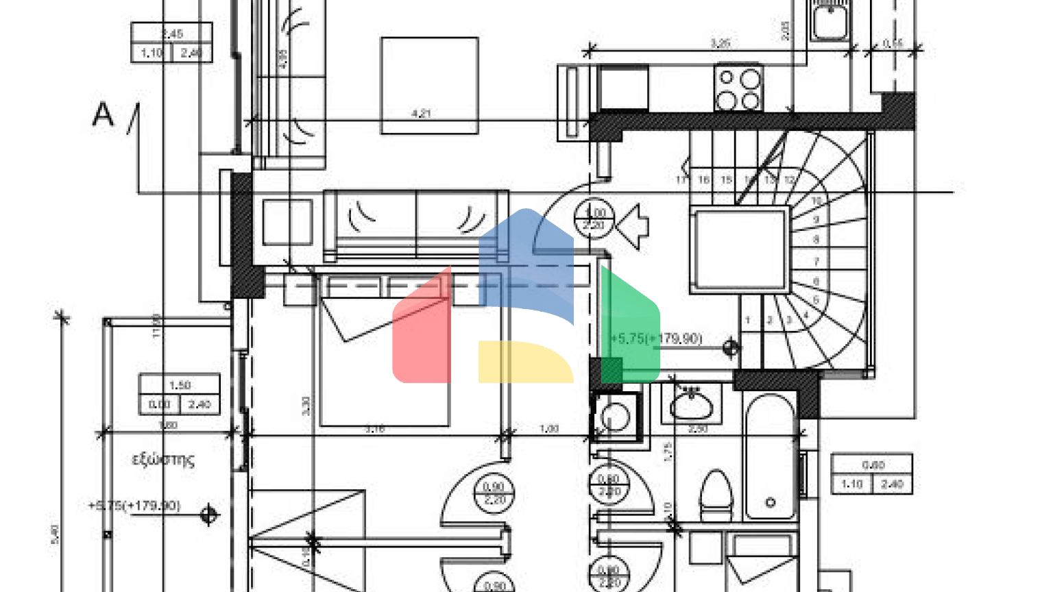 Продаж - Квартира 106 m² в передмісті Салонік