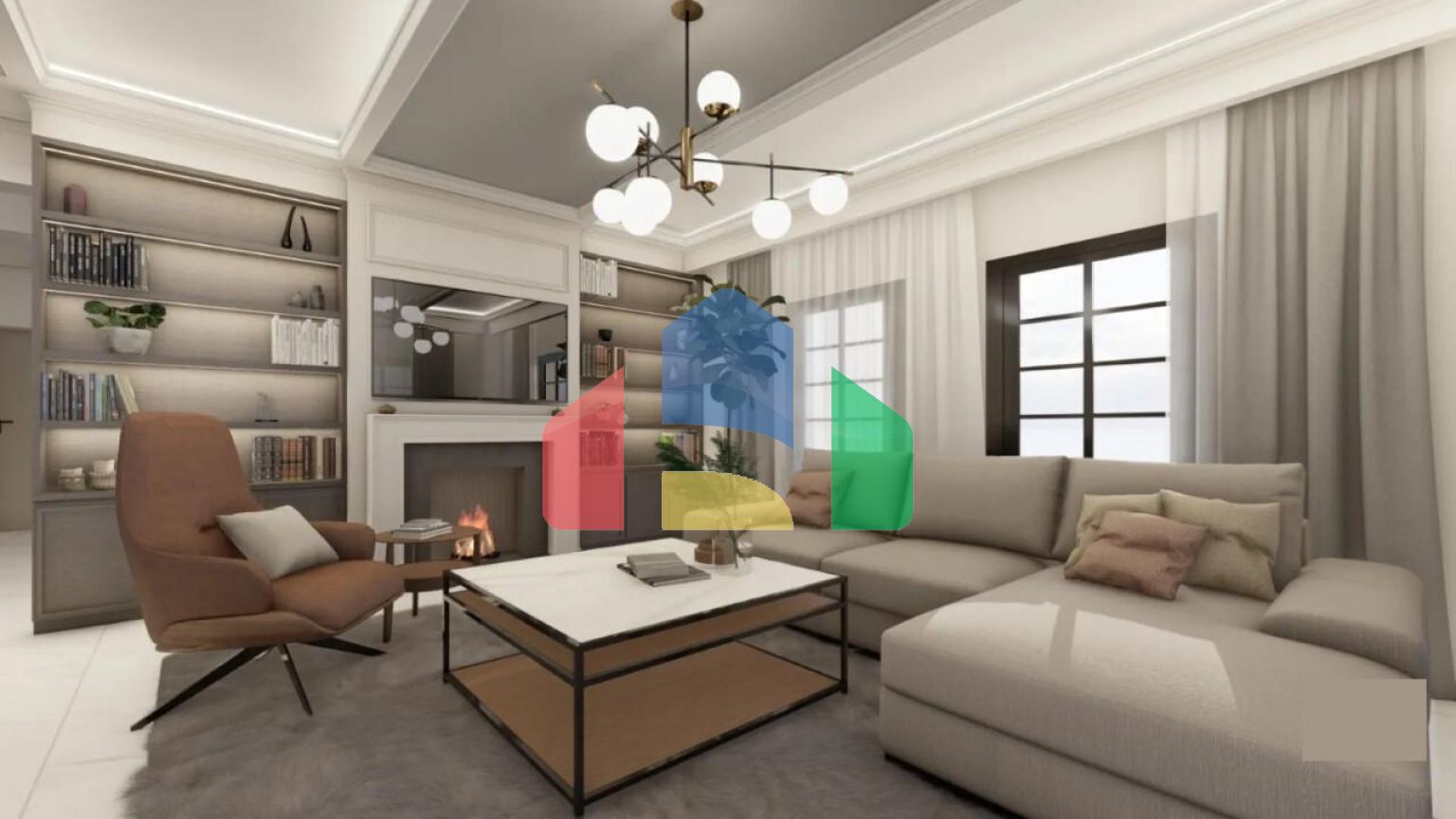 Продаж - Квартира 163 m² в передмісті Салонік