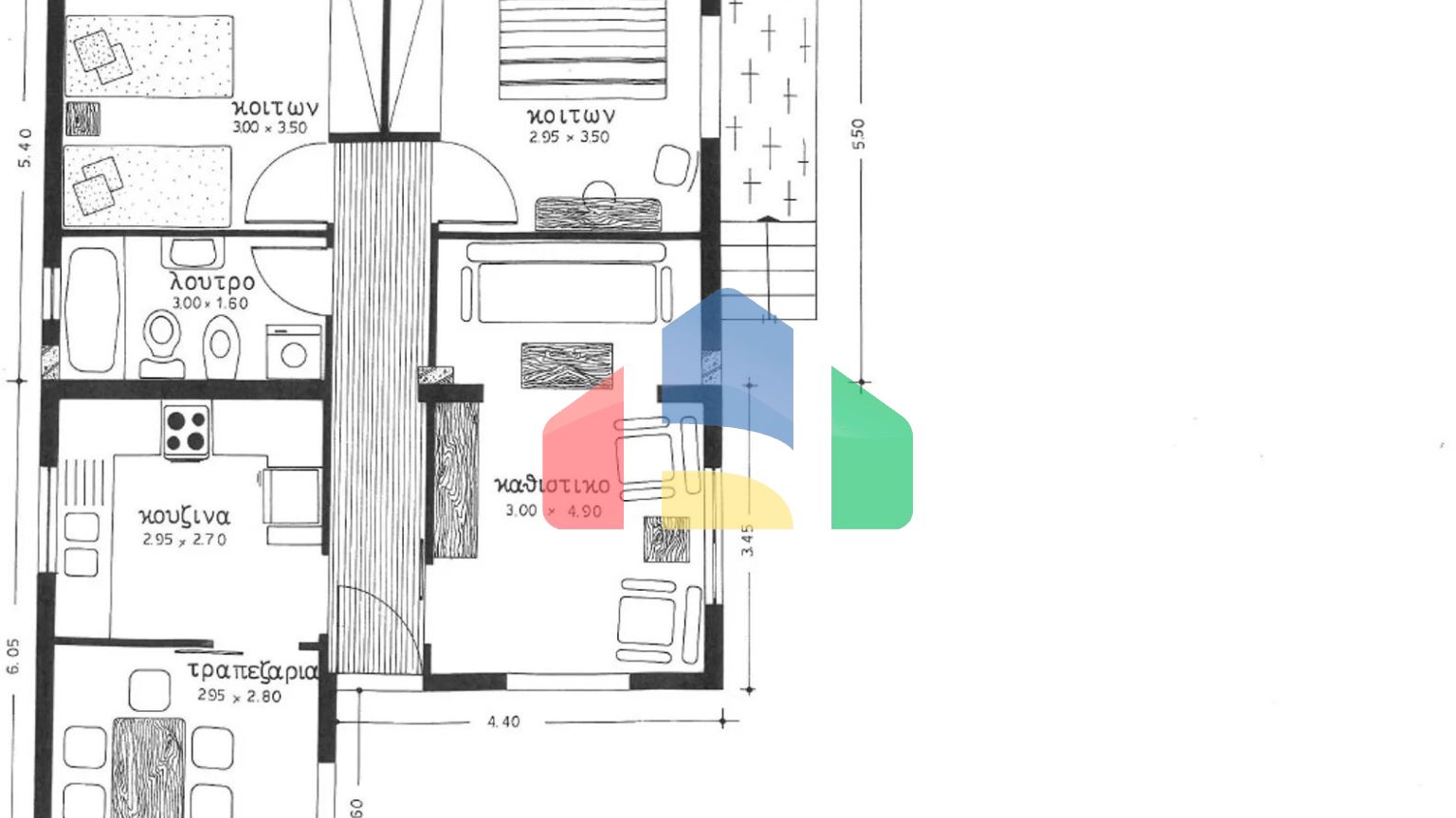 Продажа - Коттедж 120 m² Эвия