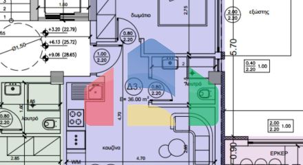 Продаж - Квартира 49 m² в Халкидіках