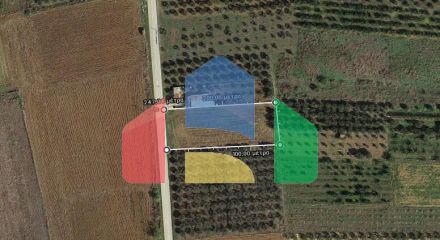 Продаж - Земельна ділянка 3000 m² в Халкидіках