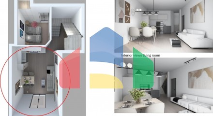 Продаж - Таунхаус 90 m² в Халкидіках