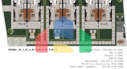 Продаж - Таунхаус 175 m² на Тасосі