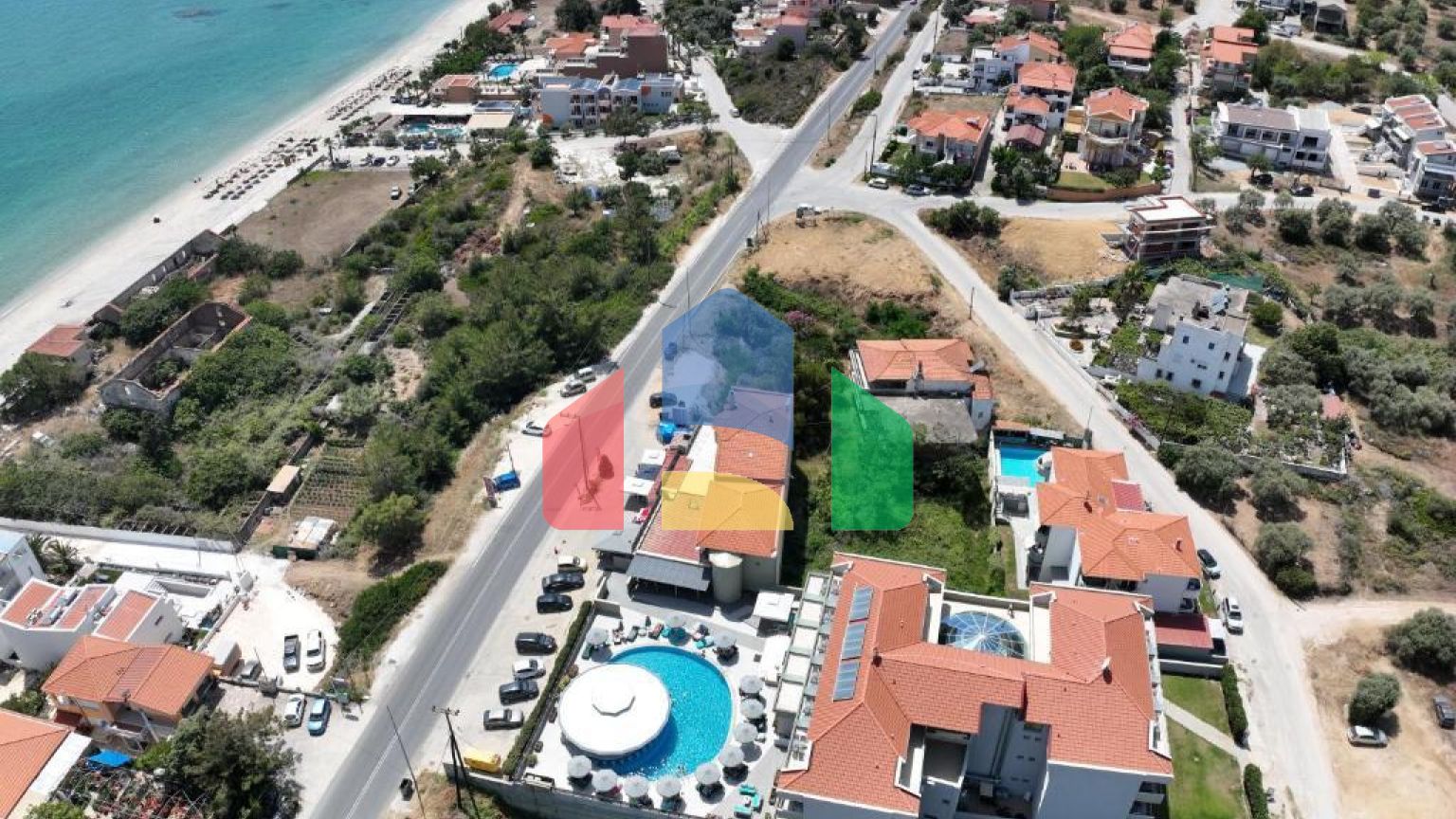 Продажа - Гостиница 4000 m² на Тасосе