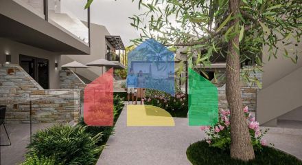 Продажа - Двухуровневая квартира 64 m² на Тасосе