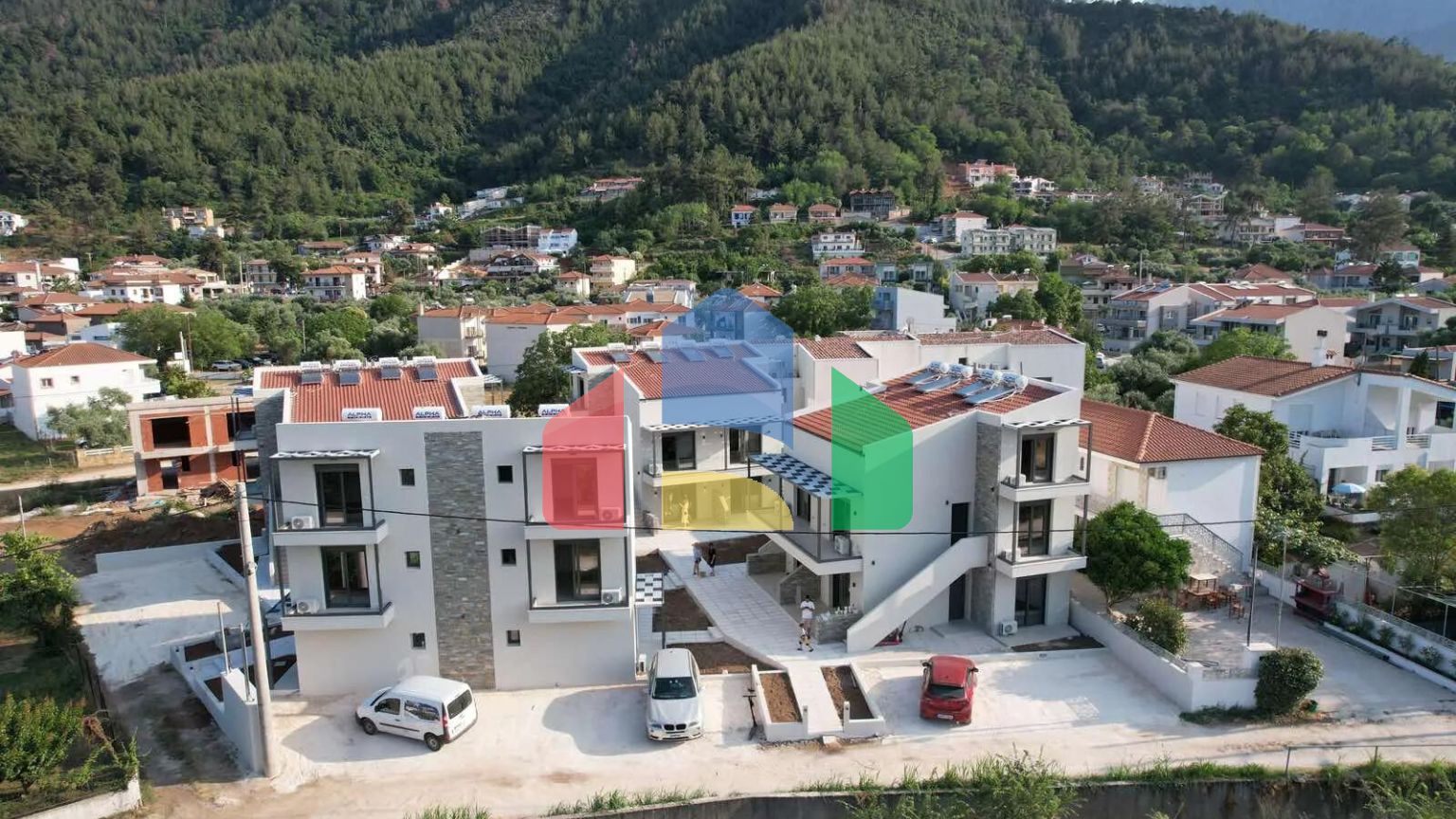 Продажа - Двухуровневая квартира 64 m² на Тасосе