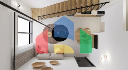 Продажа - Двухуровневая квартира 64 m² на Тасосе