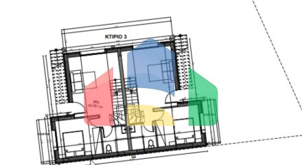 Продажа - Двухуровневая квартира 64 m² на Тасосе