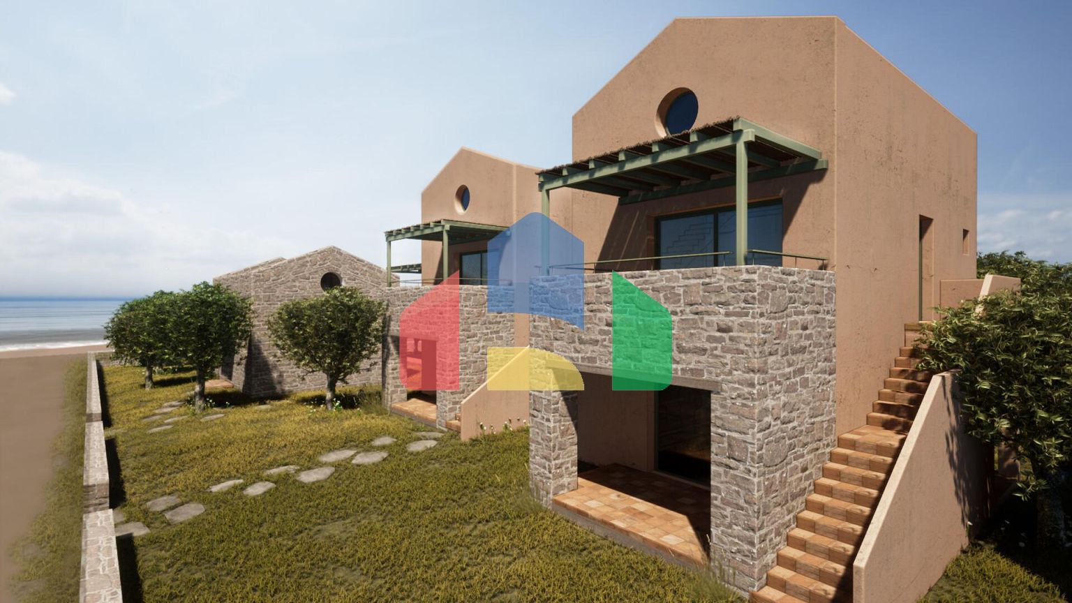 Продаж - Квартира 50 m² на Тасосі