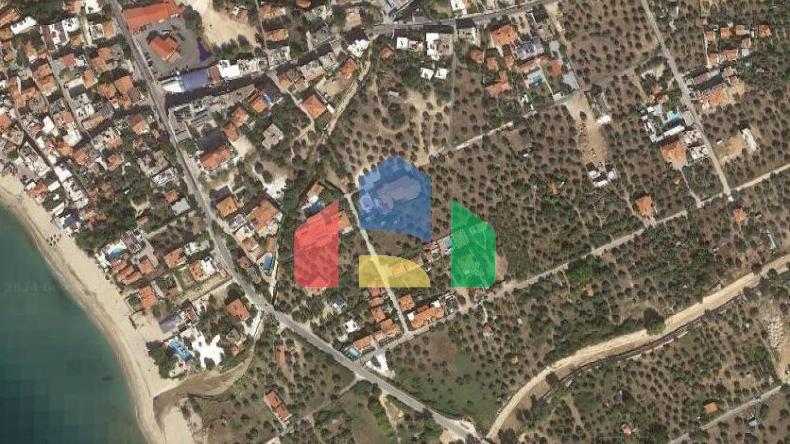 Продаж - Земельна ділянка 369 m² на Тасосі