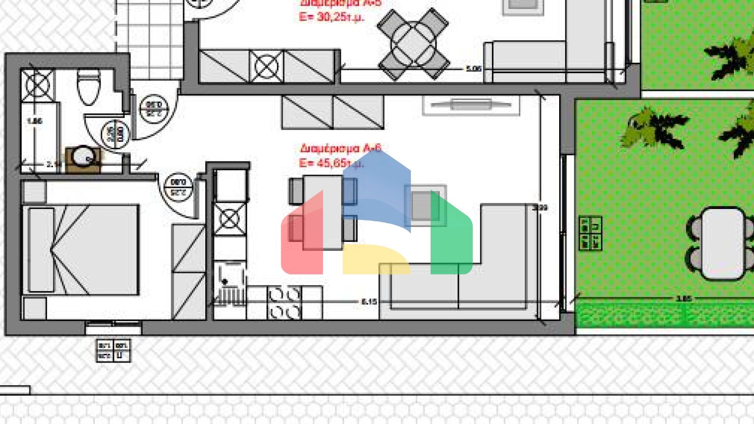 Продаж - Квартира 46 m² на Сітонії (Халкідіки)