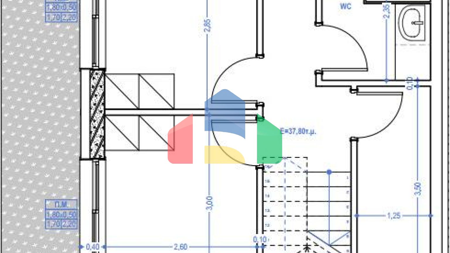 Продаж - Таунхаус 78 m² на Сітонії (Халкідіки)