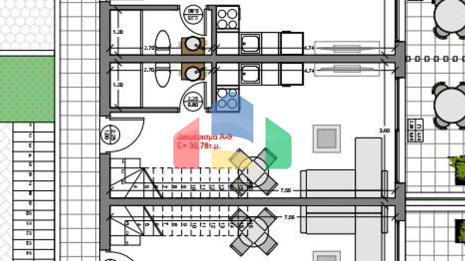 Продаж - Duplex 51 m² на Сітонії (Халкідіки)