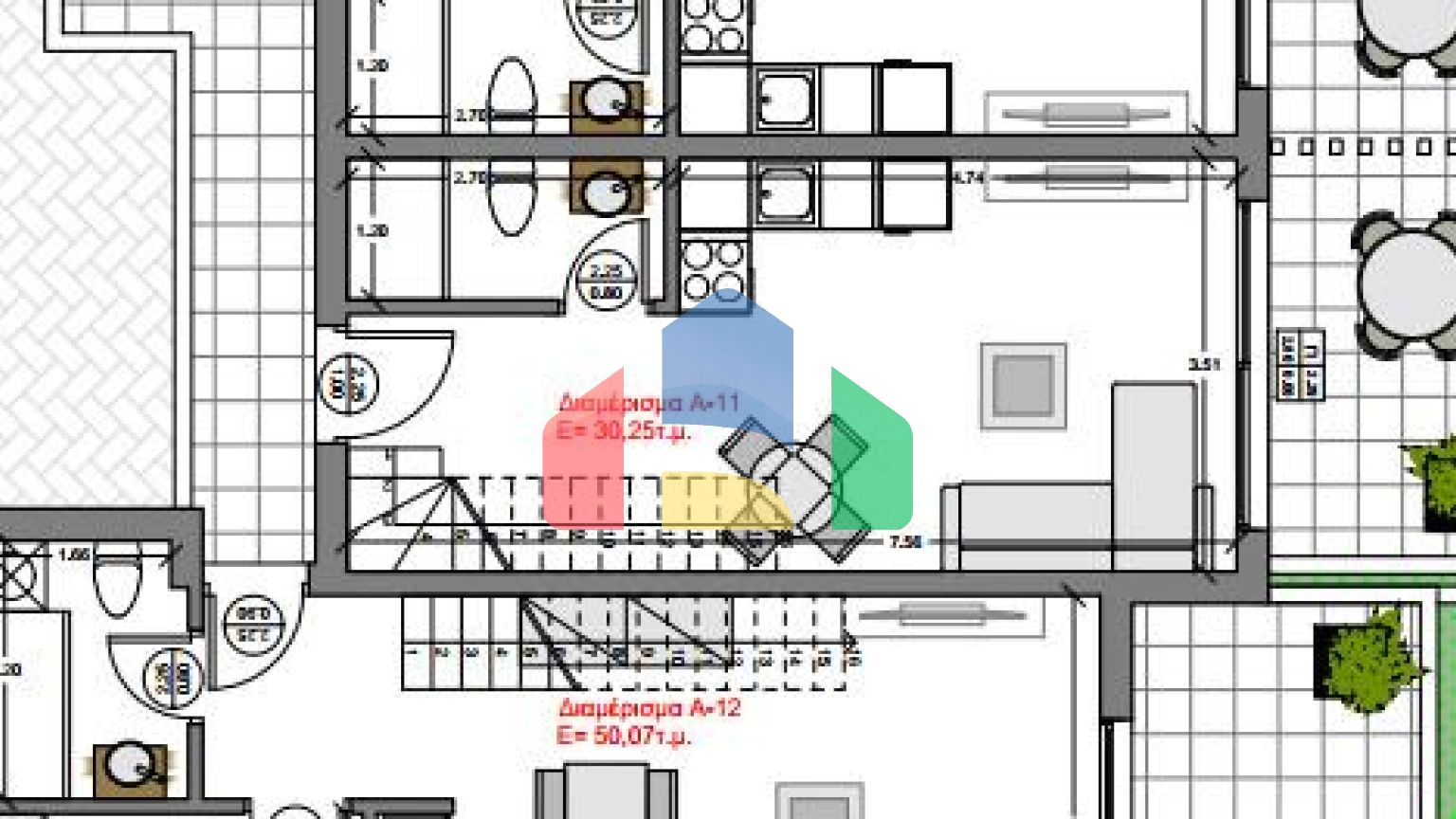 Продаж - Duplex 50 m² на Сітонії (Халкідіки)