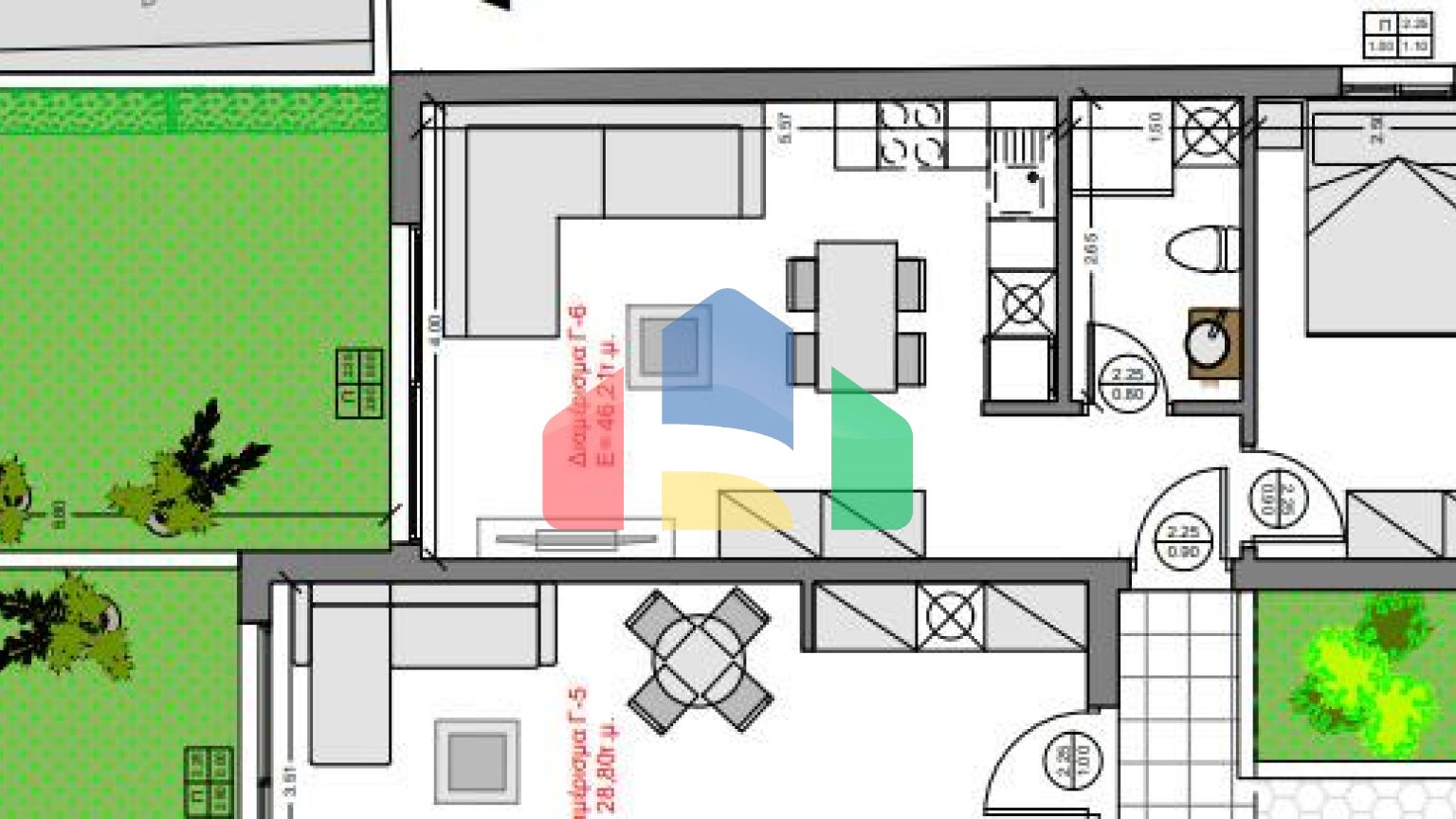 Продаж - Квартира 46 m² на Сітонії (Халкідіки)