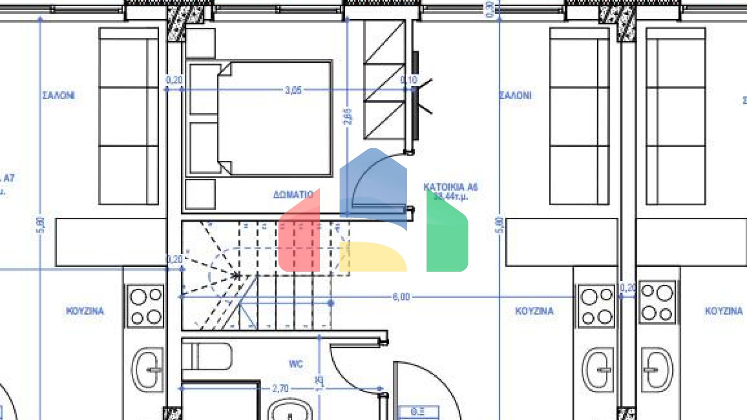 Продаж - Таунхаус 70 m² на Сітонії (Халкідіки)