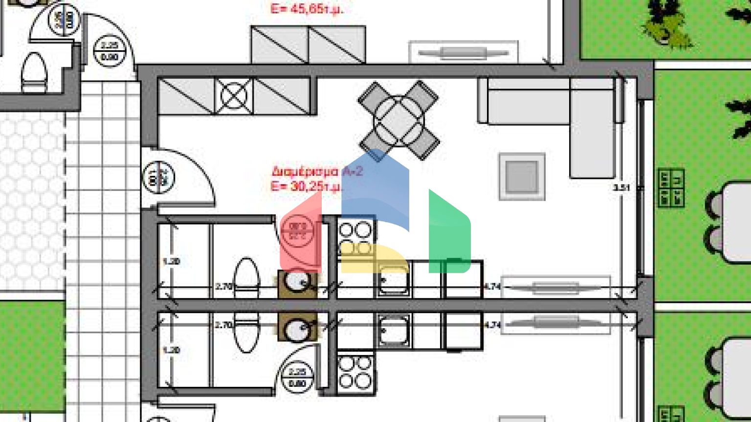 Продаж - Квартира 30 m² на Сітонії (Халкідіки)