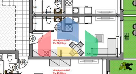 Продаж - Квартира 30 m² на Сітонії (Халкідіки)