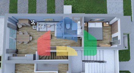 Продаж - Таунхаус 93 m² в передмісті Кавалі