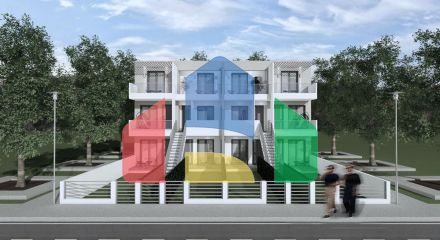 Продажа - Таунхаус 60 m² в пригороде Кавалы