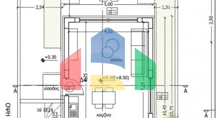 Продажа - Квартира 54 m² в пригороде Кавалы