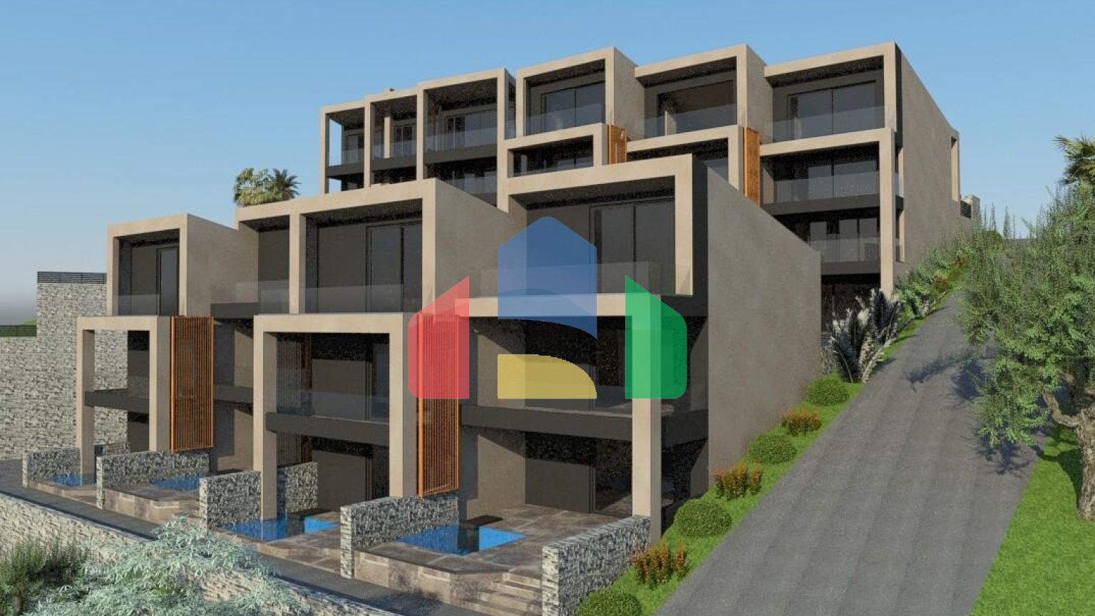 Продажа - Комплекс 1822 m² в пригороде Кавалы