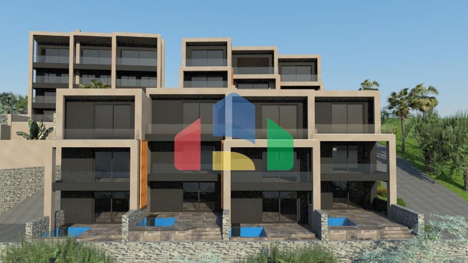 Продажа - Комплекс 1822 m² в пригороде Кавалы