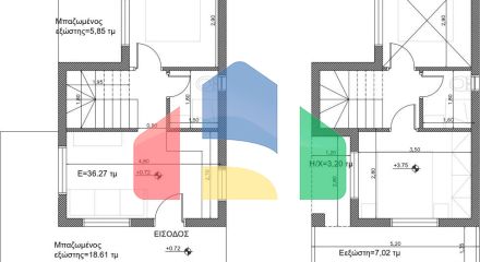 Продажа - Таунхаус 73 m² в пригороде Кавалы Продажа - Таунхаус 73 m² в пригороде Кавалы