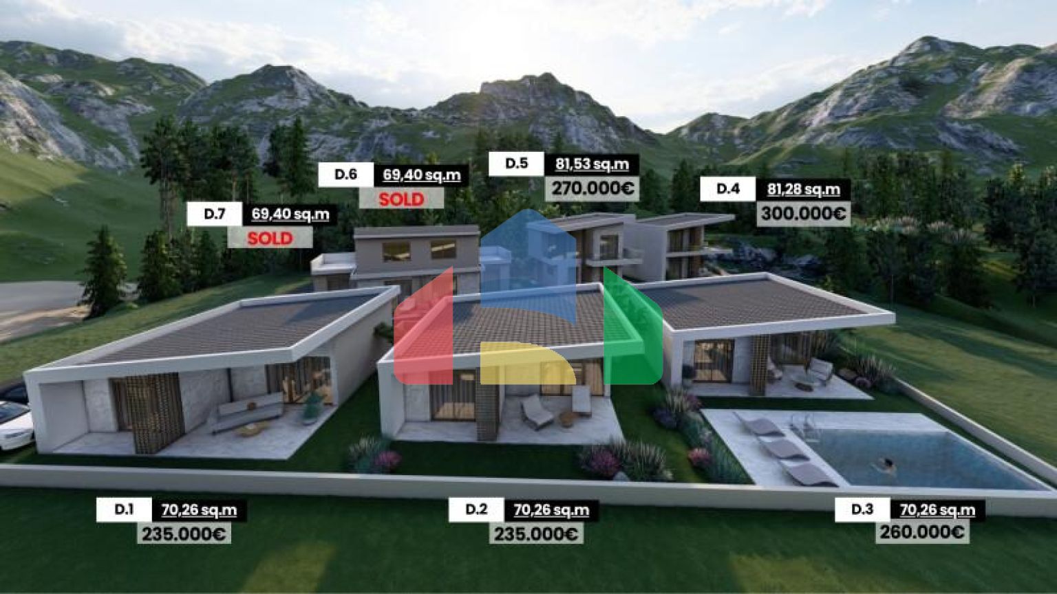 Продажа - Вилла 71 m² в пригороде Кавалы