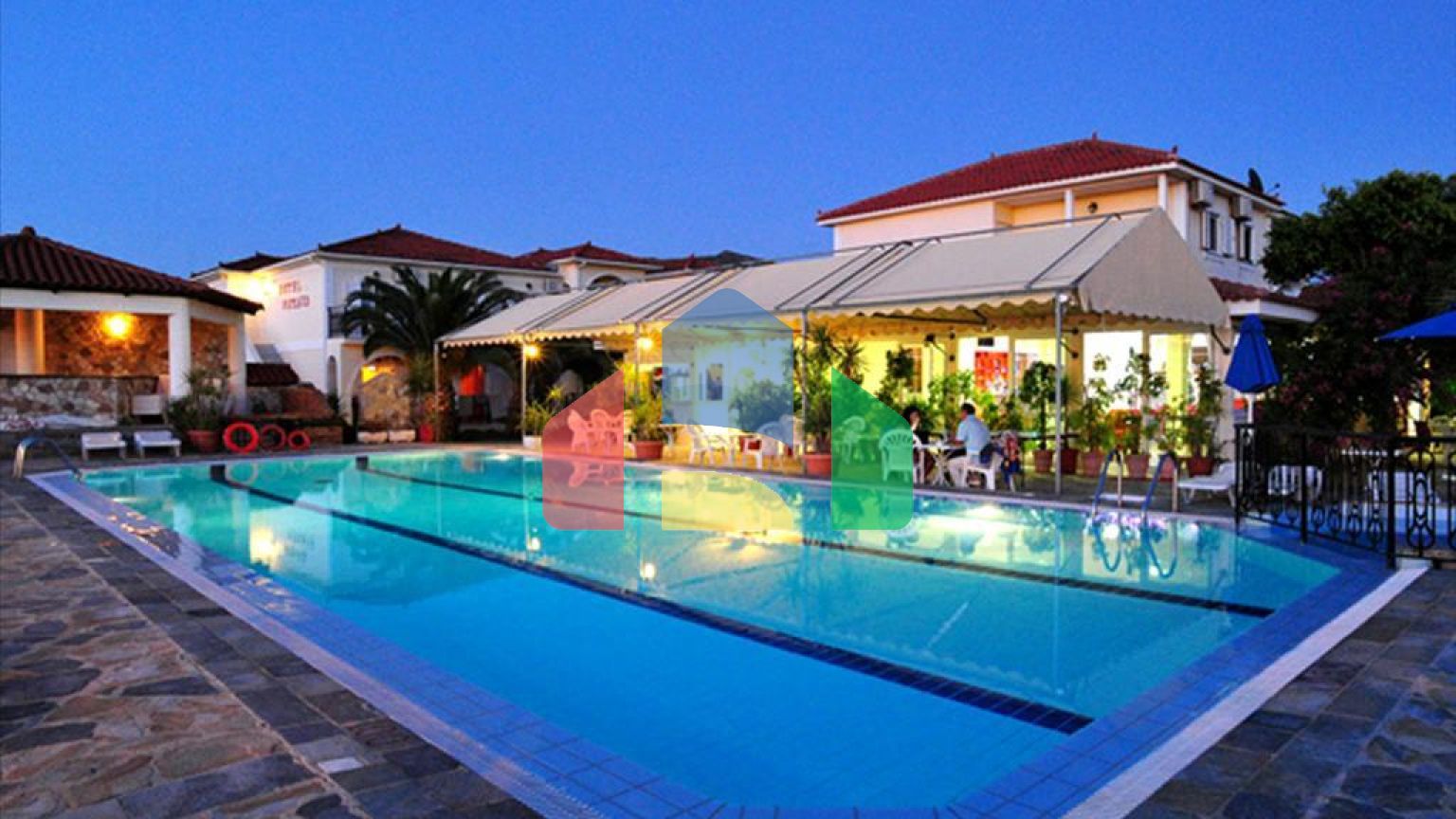 Продажа - Гостиница 1184 m² о. Закинф