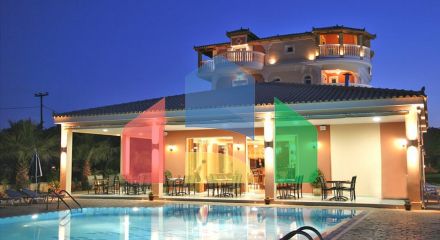 Продаж - Готель 1600 m² о. Закінф