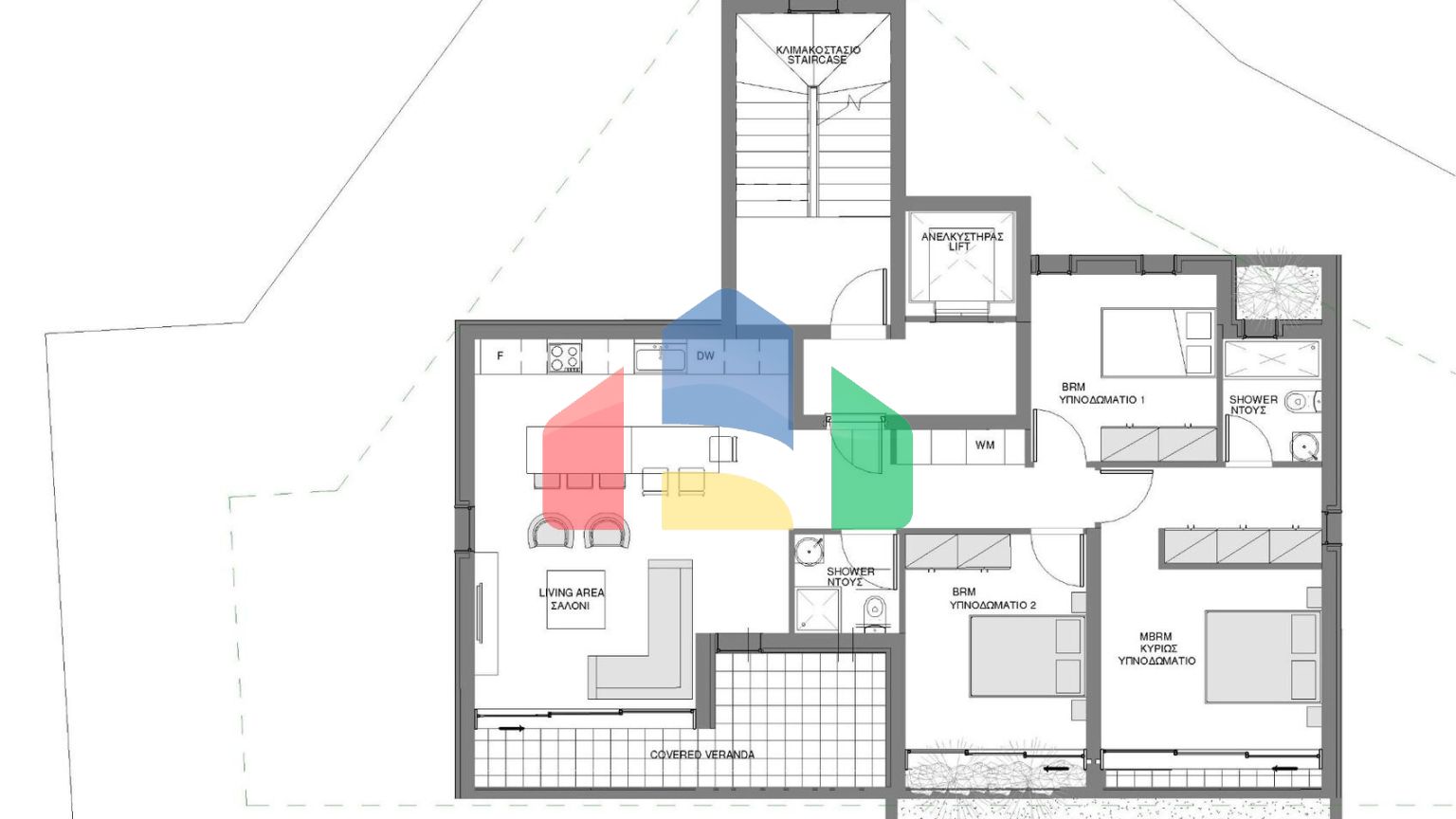 Продажа - Квартира 101 m² в Пафосе