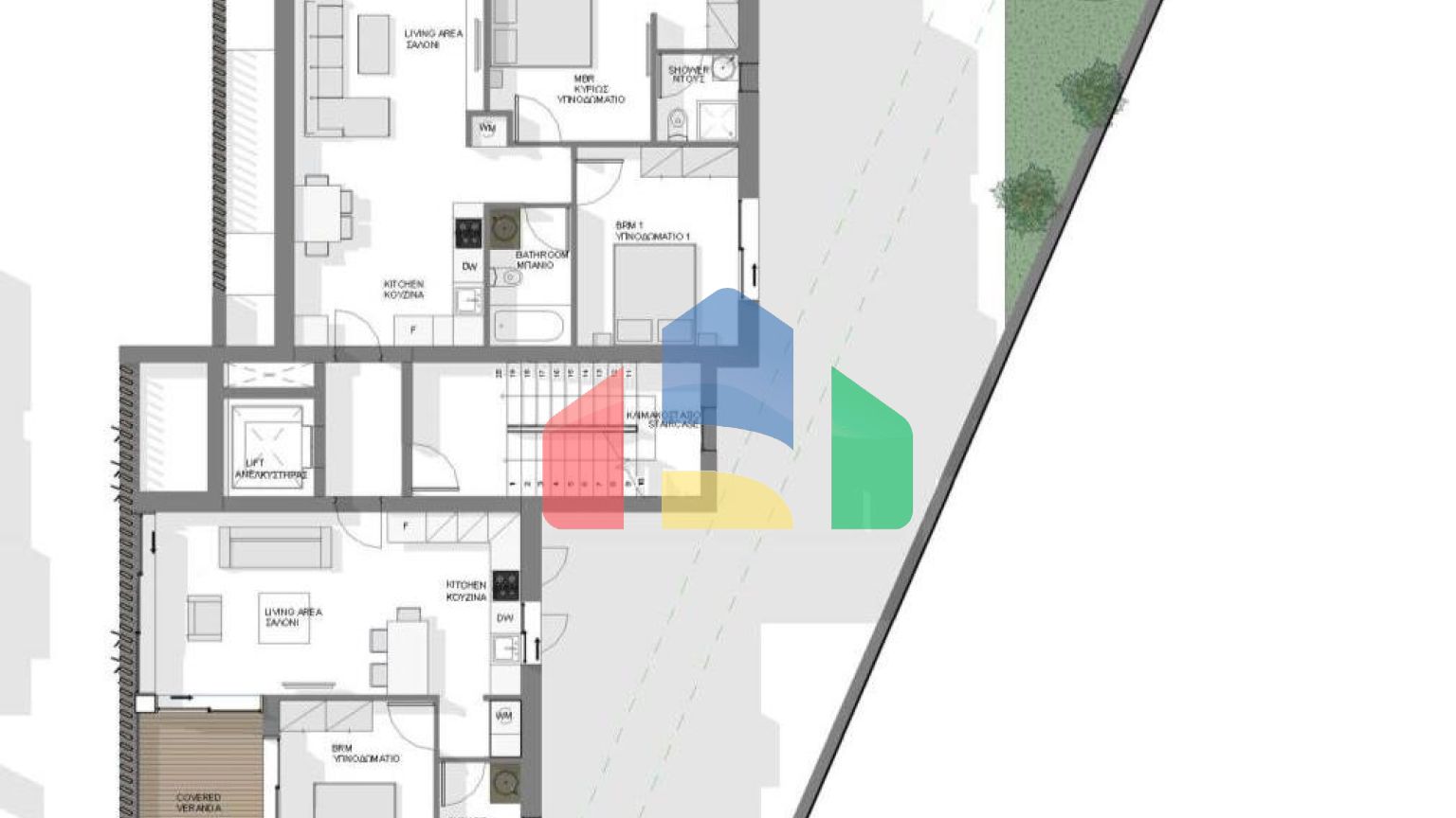 Продаж - Квартира 92 m² В Пафосе