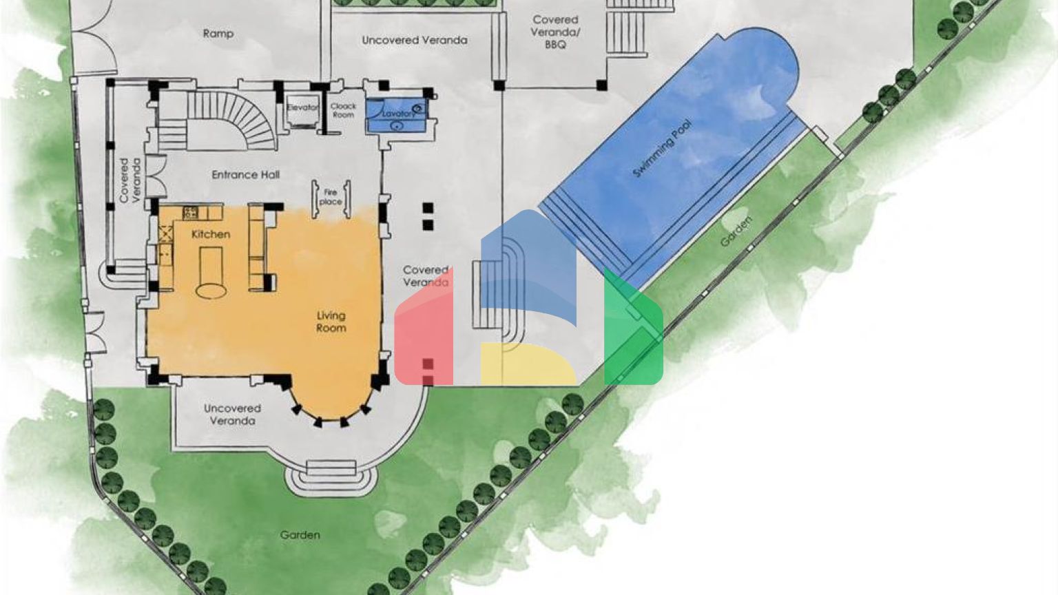 Продаж - Вілла 824 m² В Пафосе