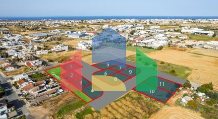 Продаж - Земельна ділянка 9545 m² в Ая-Напі