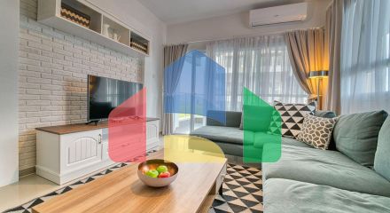2-комнатные апартаменты 60 м2 + 11 м2 балкон В СПА-комплексе в 600 метрах от песчаного пляжа