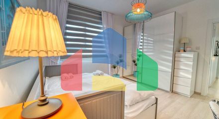 2-комнатные апартаменты 60 м2 + 11 м2 балкон В СПА-комплексе в 600 метрах от песчаного пляжа