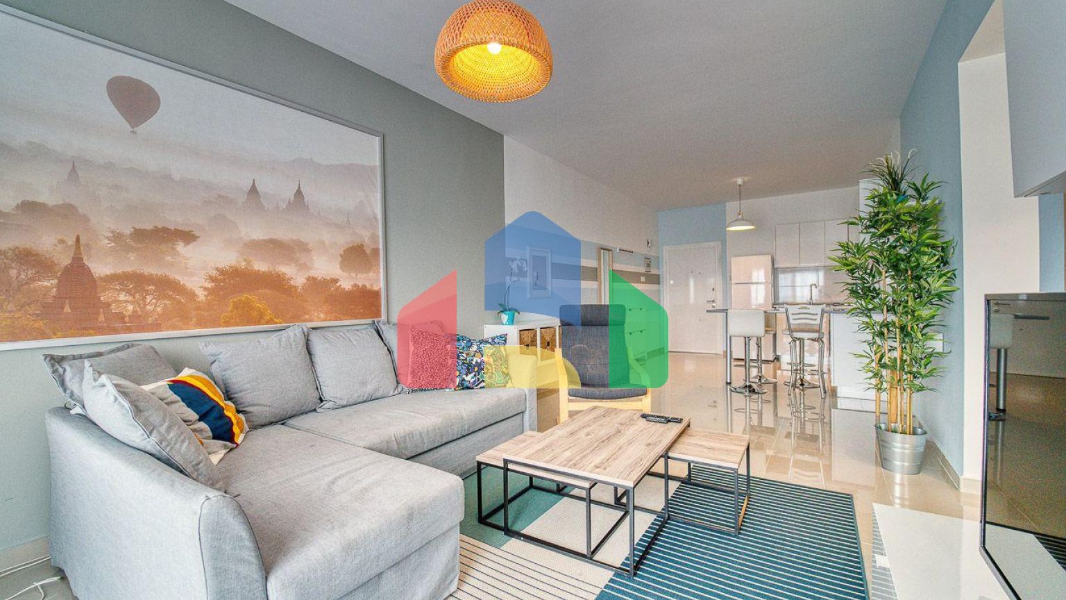 2-комнатные апартаменты 60 м2 + 11 м2 балкон В СПА-комплексе в 600 метрах от песчаного пляжа