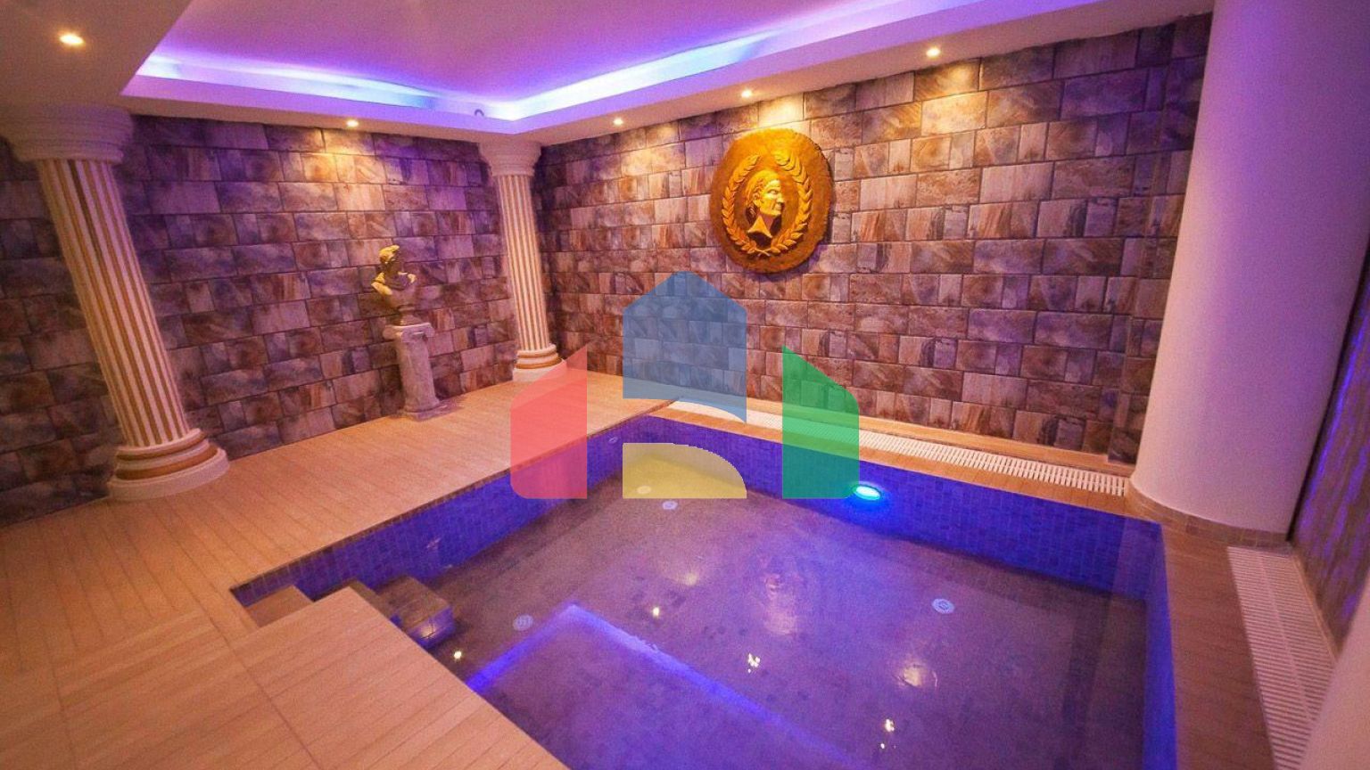 2-комнатные апартаменты 60 м2 + 11 м2 балкон В СПА-комплексе в 600 метрах от песчаного пляжа