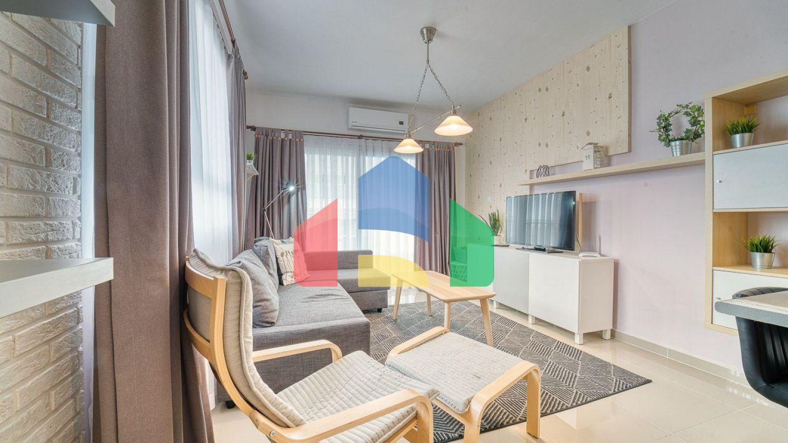 2-комнатные апартаменты 60 м2 + 11 м2 балкон В СПА-комплексе в 600 метрах от песчаного пляжа