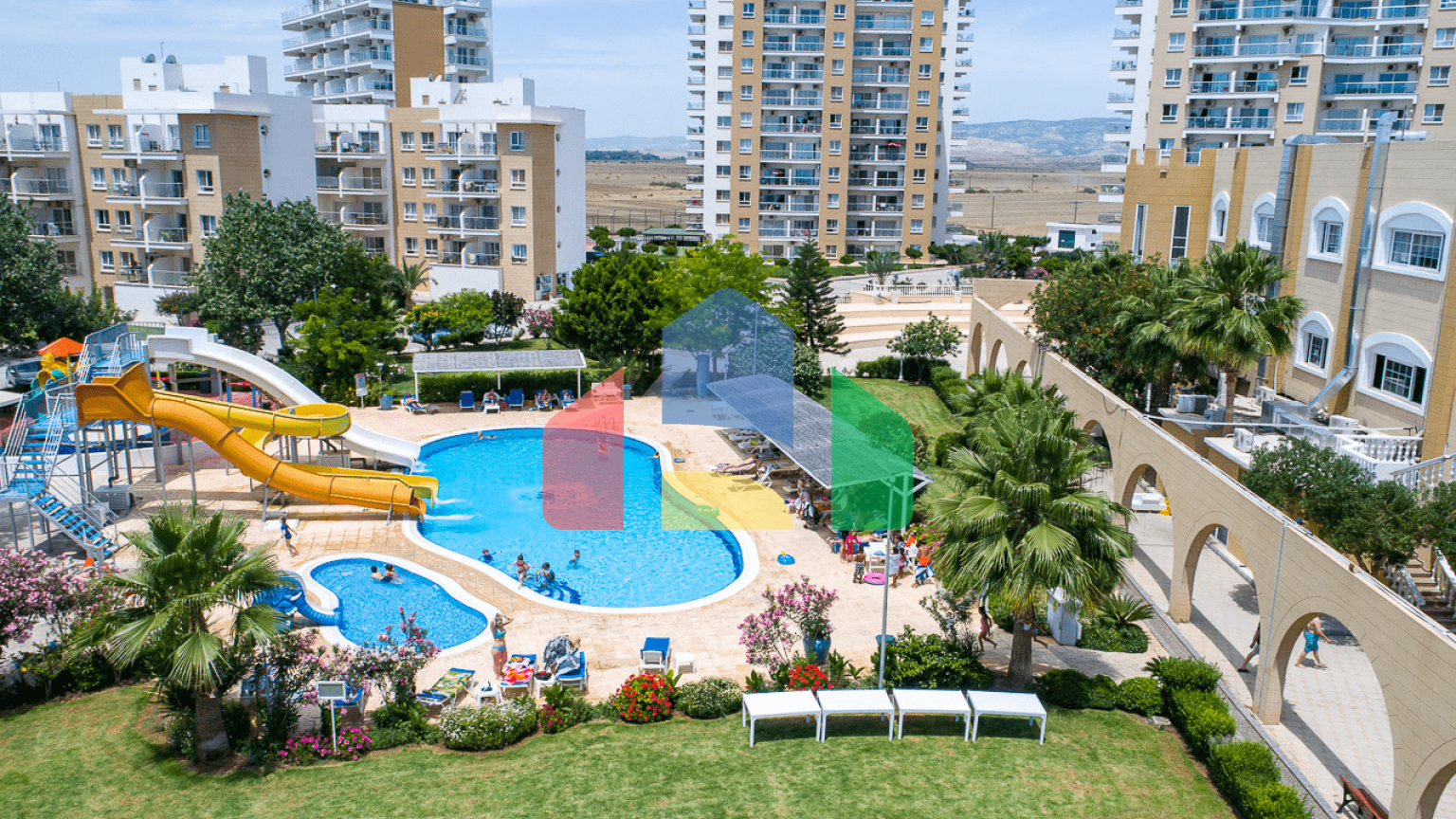 Cтудия 46 м2 + 8 м2 балкон в СПА-комплексе в 600 метрах от песчаного пляжа