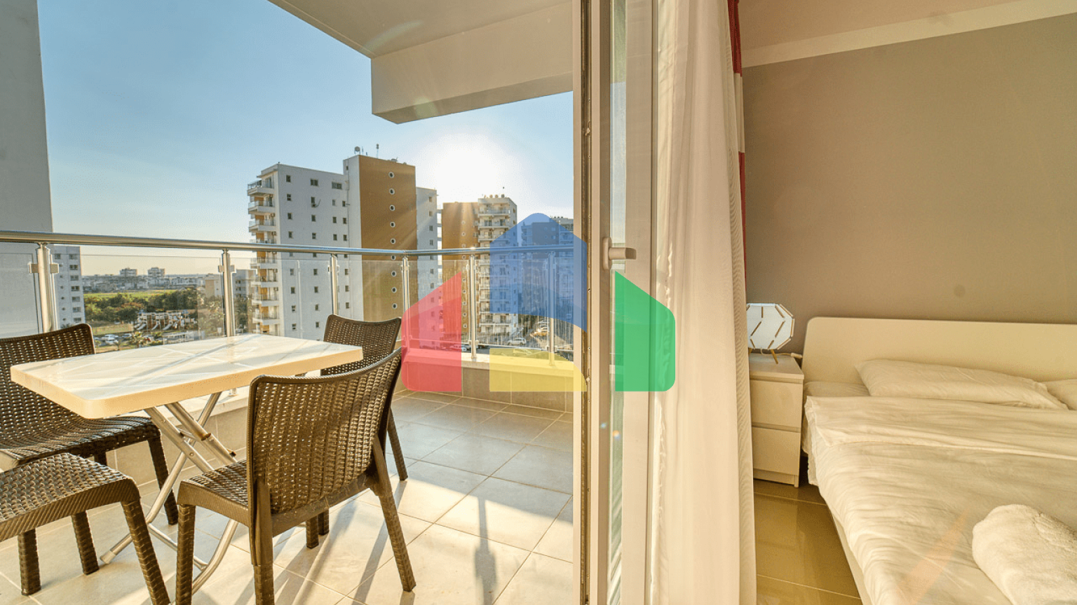 Cтудия 46 м2 + 8 м2 балкон в СПА-комплексе в 600 метрах от песчаного пляжа