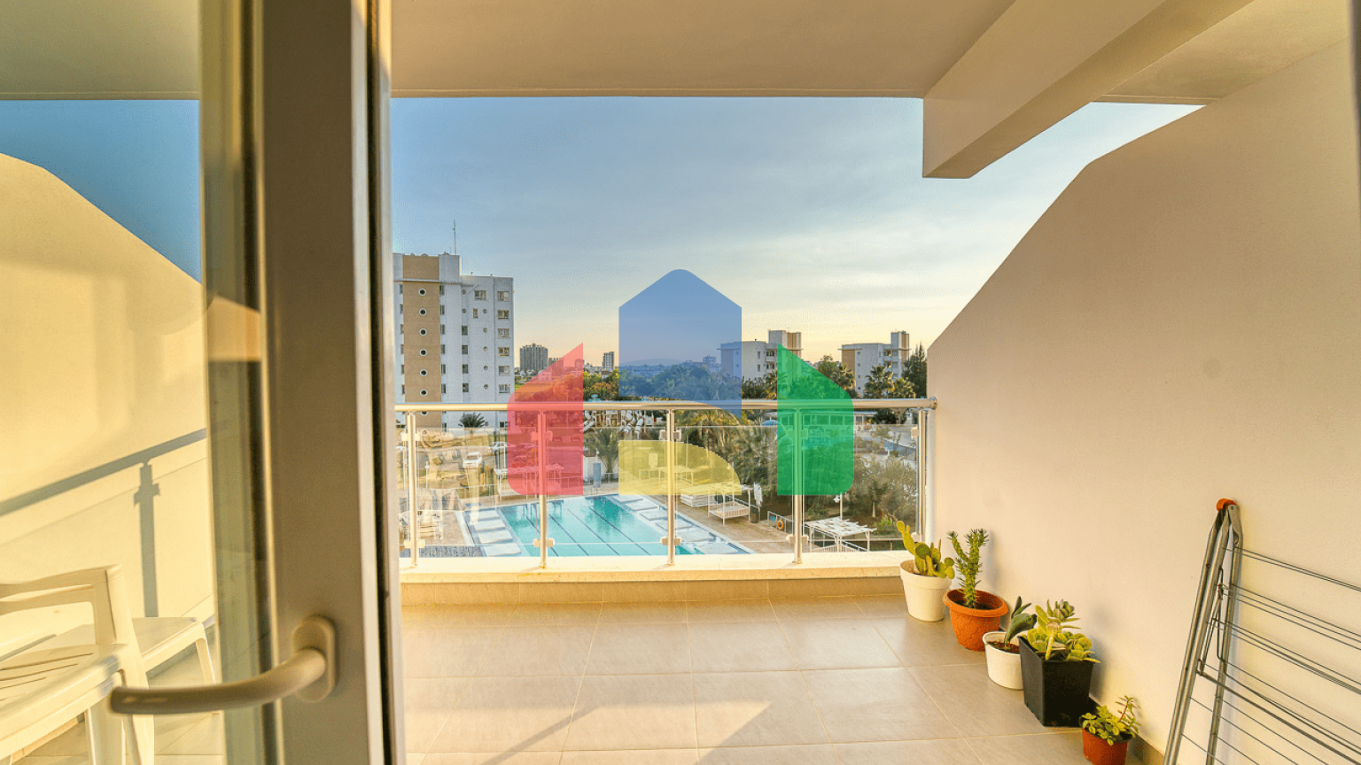 Cтудия 46 м2 + 8 м2 балкон в СПА-комплексе в 600 метрах от песчаного пляжа